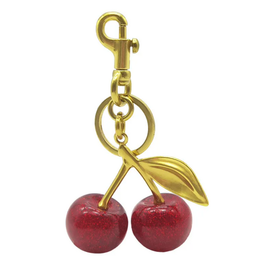 🍒 Cherry Charm Keychain